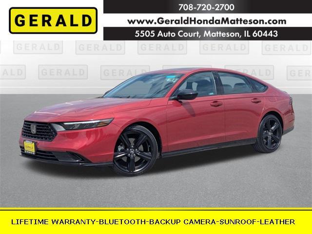 used 2023 Honda Accord Hybrid car, priced at $30,879