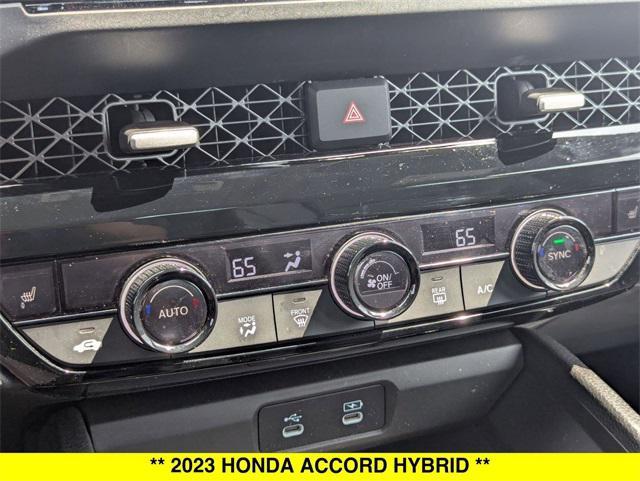 used 2023 Honda Accord Hybrid car, priced at $30,879