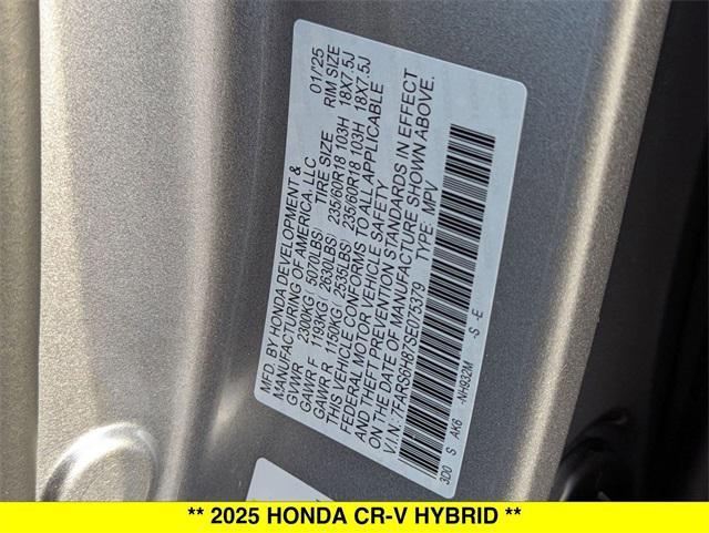 new 2025 Honda CR-V Hybrid car, priced at $40,545