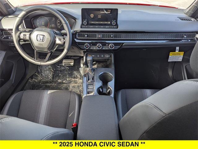 new 2025 Honda Civic car, priced at $27,400