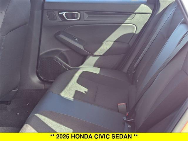 new 2025 Honda Civic car, priced at $27,400