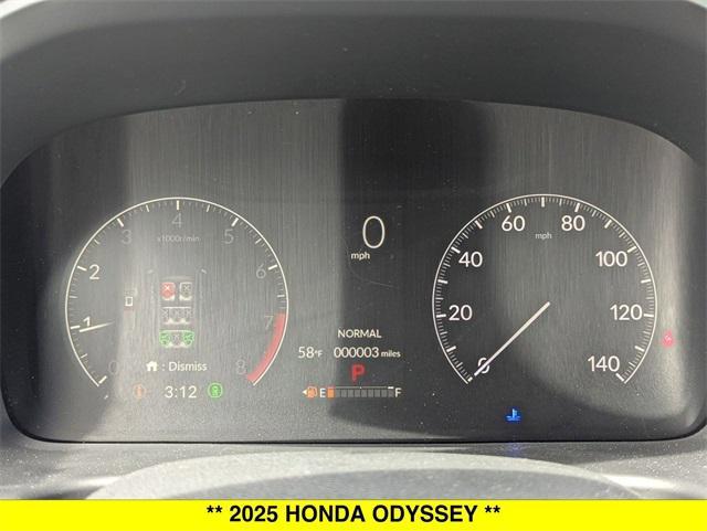 new 2025 Honda Odyssey car, priced at $44,125