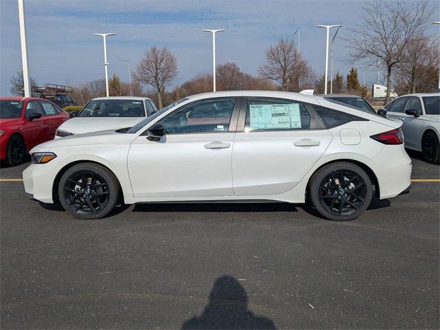 new 2025 Honda Civic car, priced at $29,055