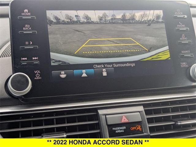 used 2022 Honda Accord car, priced at $24,495