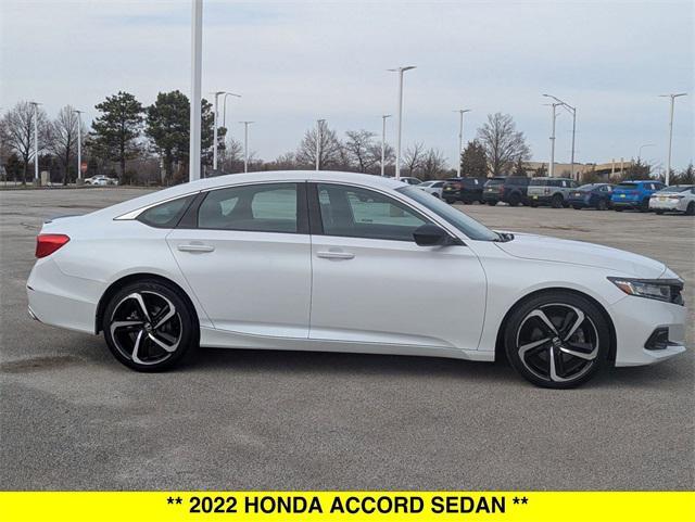 used 2022 Honda Accord car, priced at $24,495