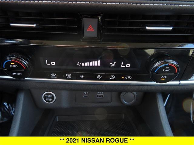 used 2021 Nissan Rogue car, priced at $17,455