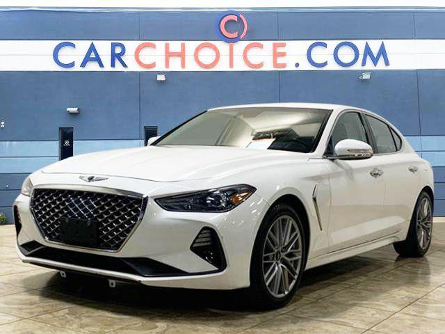 used 2021 Genesis G70 car, priced at $17,900