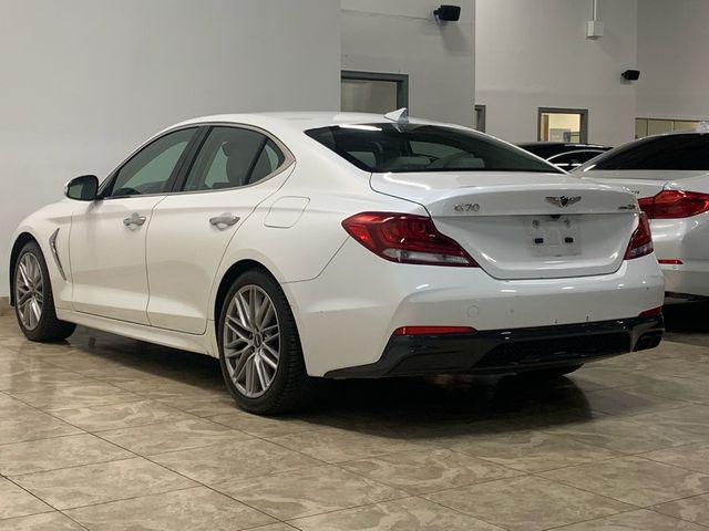 used 2021 Genesis G70 car, priced at $17,900