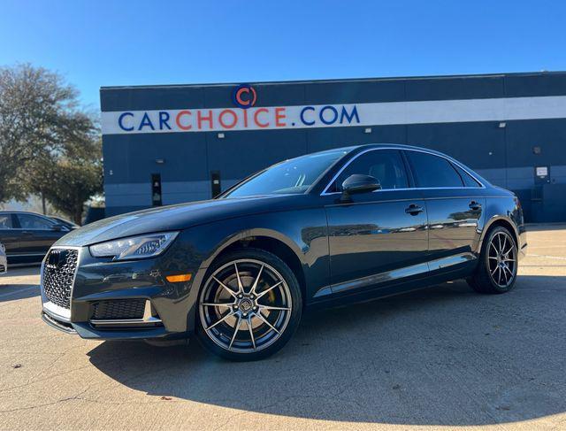 used 2019 Audi A4 car, priced at $17,900