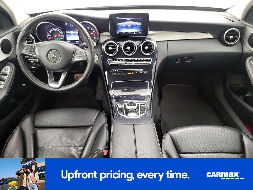 used 2017 Mercedes-Benz C-Class car, priced at $15,998