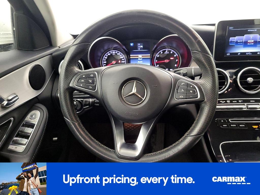 used 2017 Mercedes-Benz C-Class car, priced at $15,998