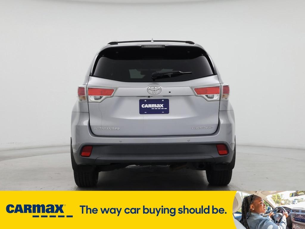 used 2015 Toyota Highlander car, priced at $22,998