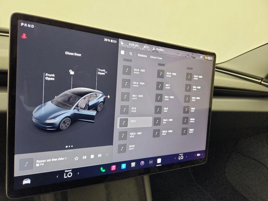 used 2024 Tesla Model 3 car, priced at $39,998