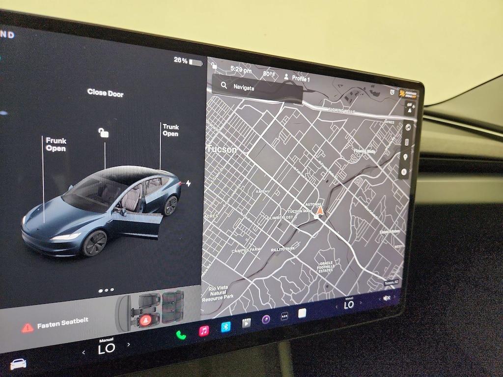 used 2024 Tesla Model 3 car, priced at $39,998