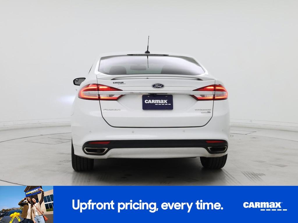 used 2017 Ford Fusion car, priced at $14,599