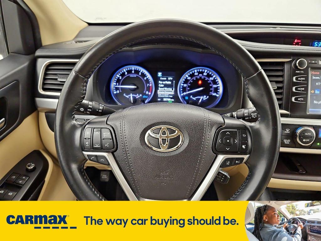 used 2019 Toyota Highlander car, priced at $29,998