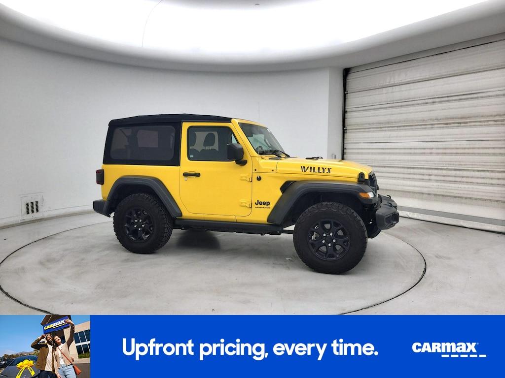 used 2021 Jeep Wrangler car, priced at $28,998