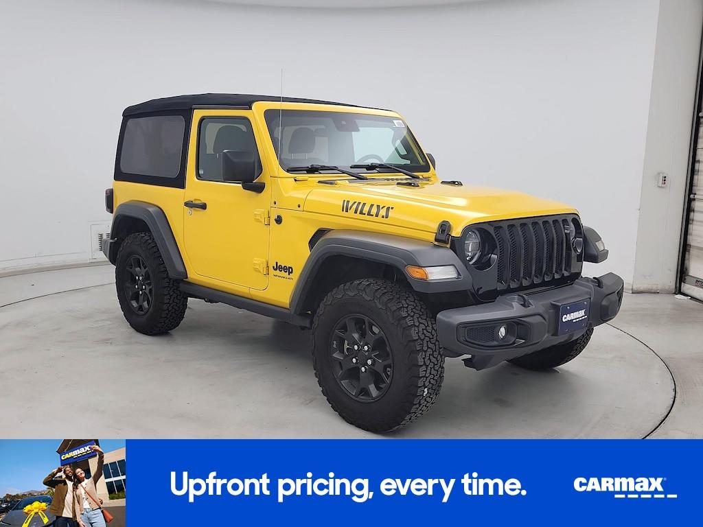 used 2021 Jeep Wrangler car, priced at $28,998