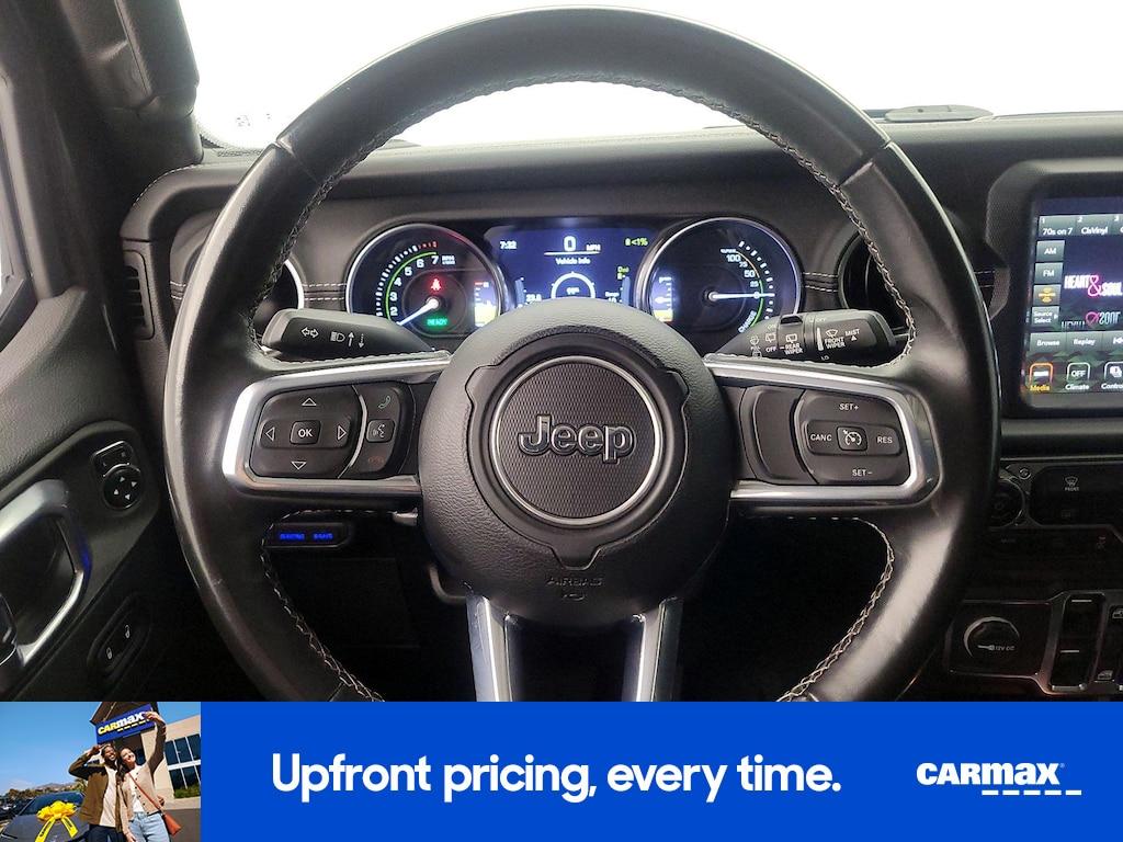 used 2022 Jeep Wrangler Unlimited 4xe car, priced at $33,998
