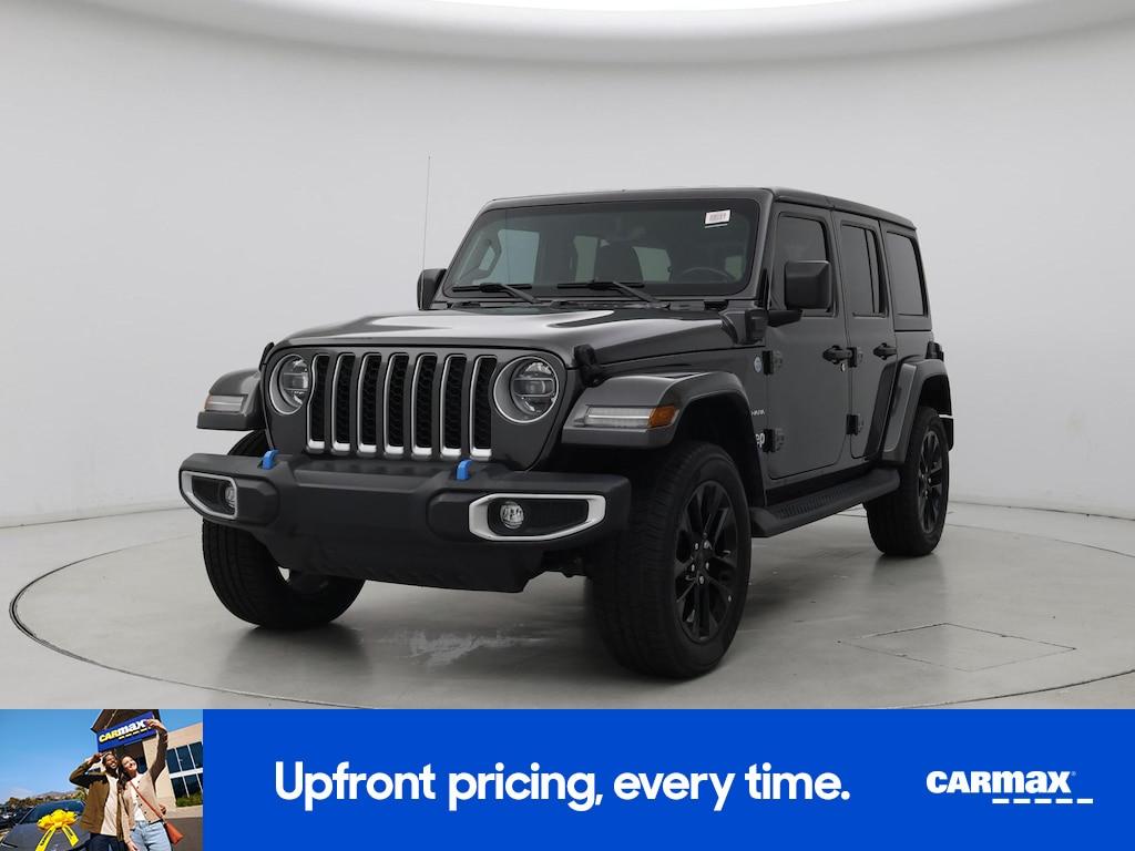 used 2022 Jeep Wrangler Unlimited 4xe car, priced at $33,998