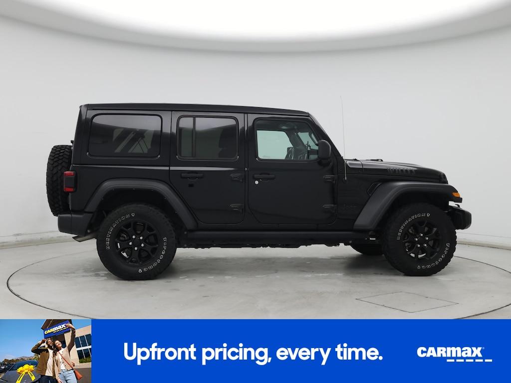 used 2021 Jeep Wrangler car, priced at $35,998