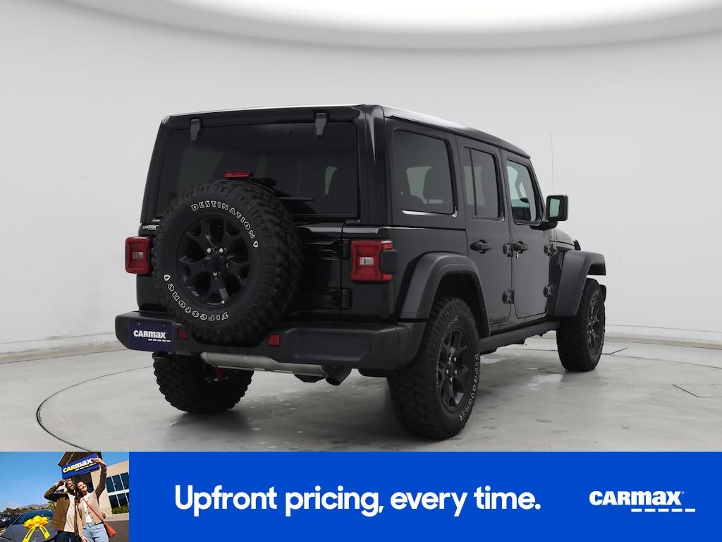used 2021 Jeep Wrangler car, priced at $35,998