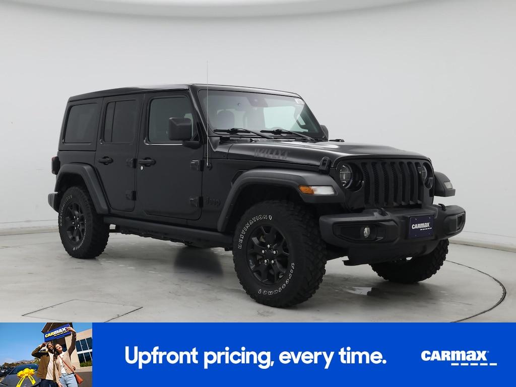 used 2021 Jeep Wrangler car, priced at $35,998