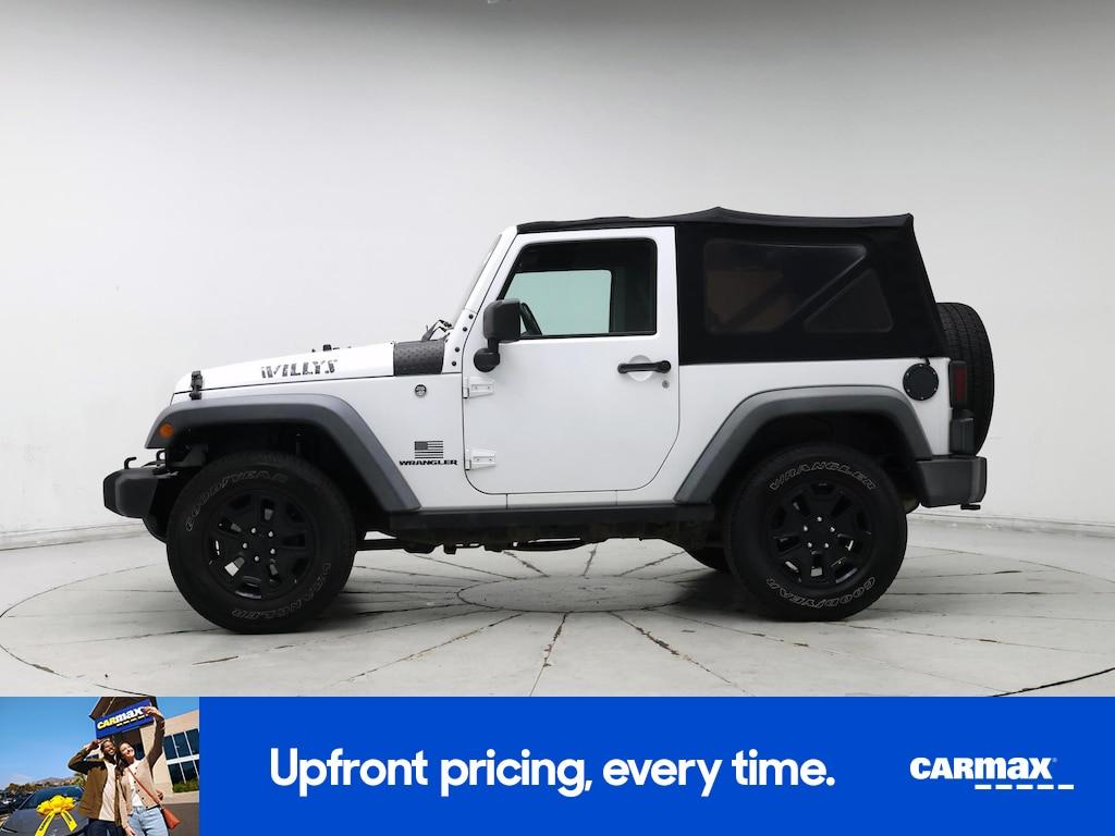 used 2016 Jeep Wrangler car, priced at $20,998