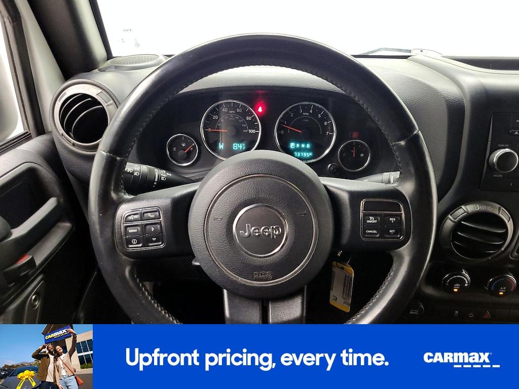used 2016 Jeep Wrangler car, priced at $20,998