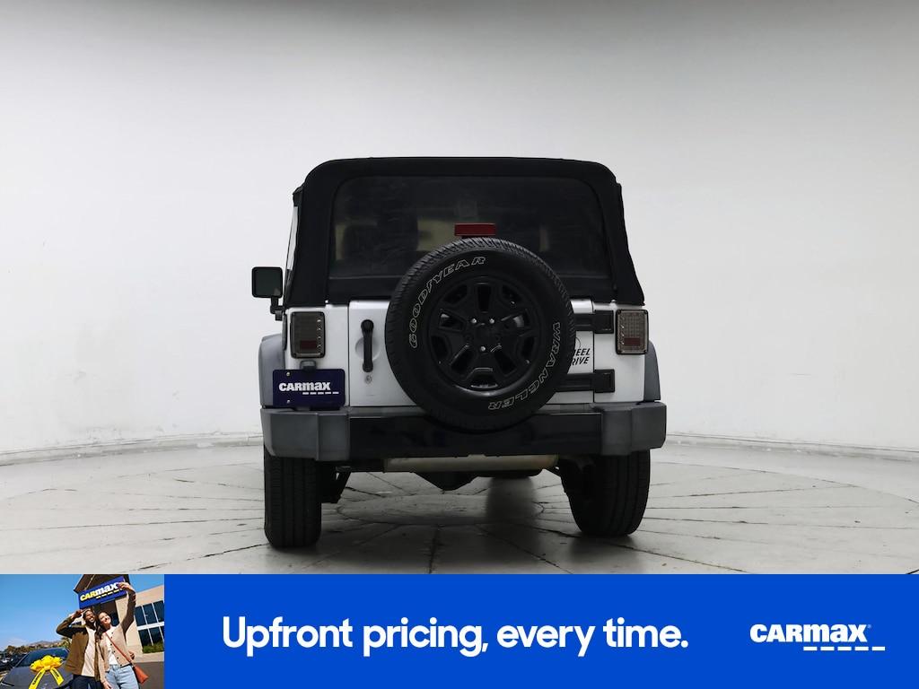 used 2016 Jeep Wrangler car, priced at $20,998