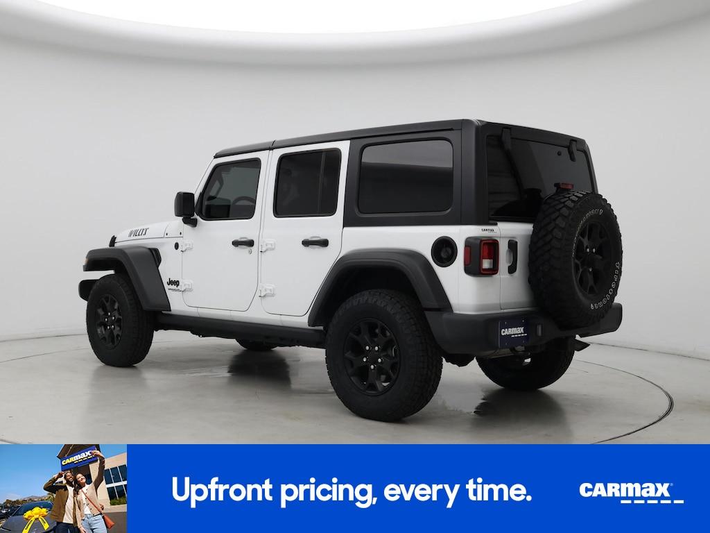 used 2021 Jeep Wrangler car, priced at $28,998