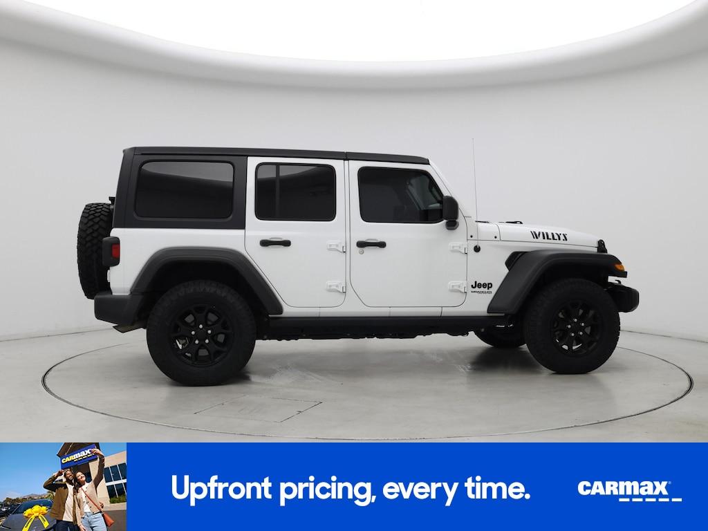 used 2021 Jeep Wrangler car, priced at $28,998