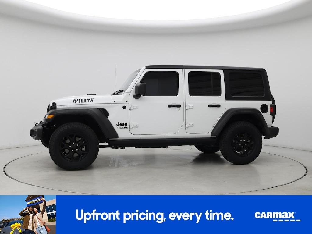 used 2021 Jeep Wrangler car, priced at $28,998