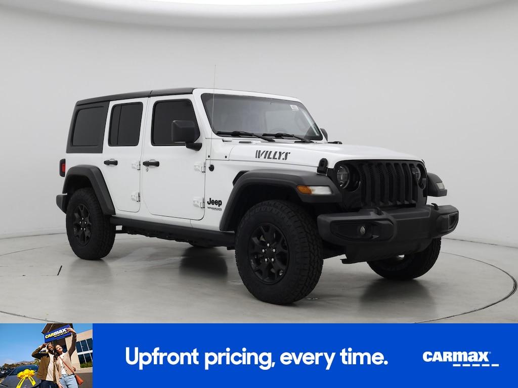 used 2021 Jeep Wrangler car, priced at $28,998