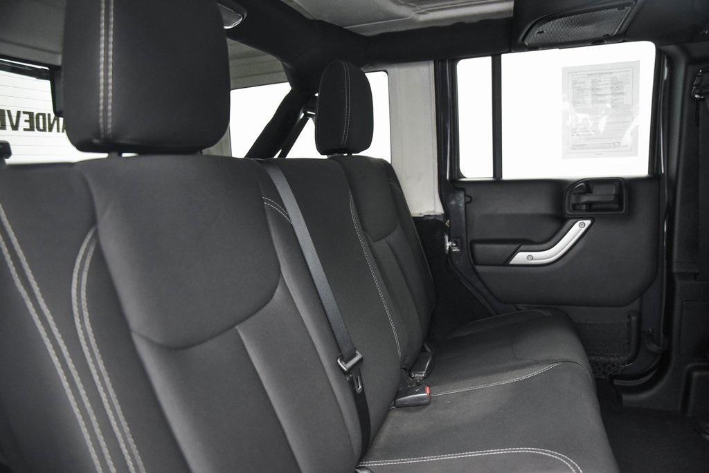 used 2016 Jeep Wrangler Unlimited car, priced at $15,990