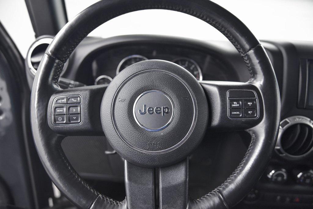 used 2016 Jeep Wrangler Unlimited car, priced at $15,990