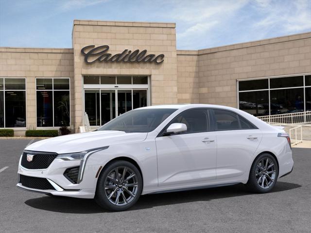 new 2025 Cadillac CT4 car, priced at $48,264