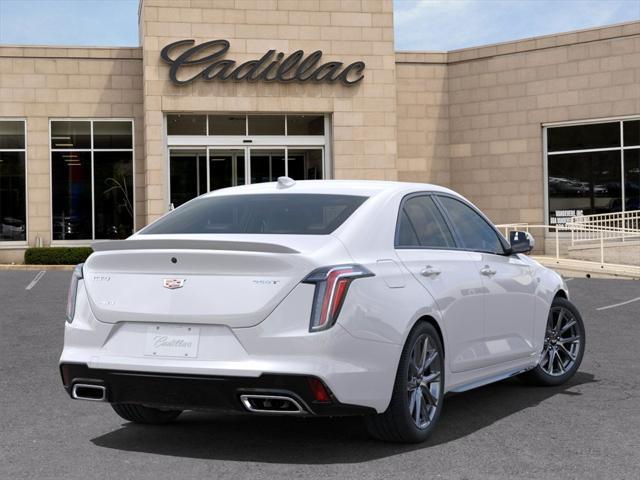 new 2025 Cadillac CT4 car, priced at $48,264