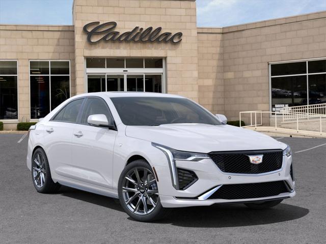 new 2025 Cadillac CT4 car, priced at $48,264