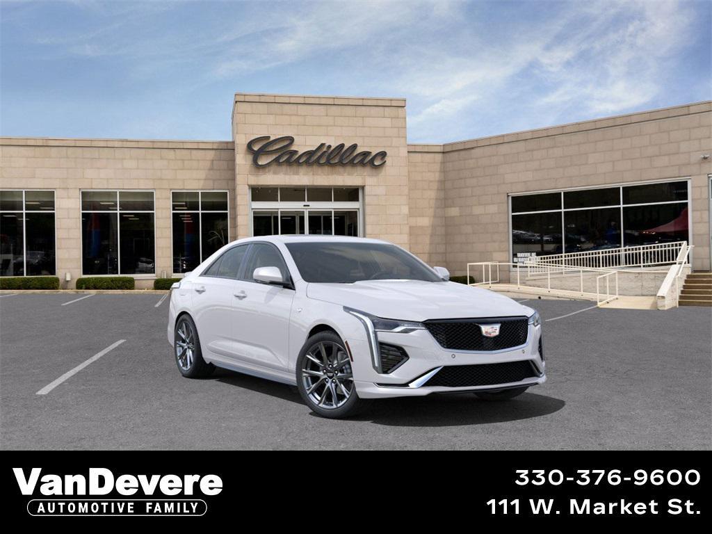 new 2025 Cadillac CT4 car, priced at $48,767