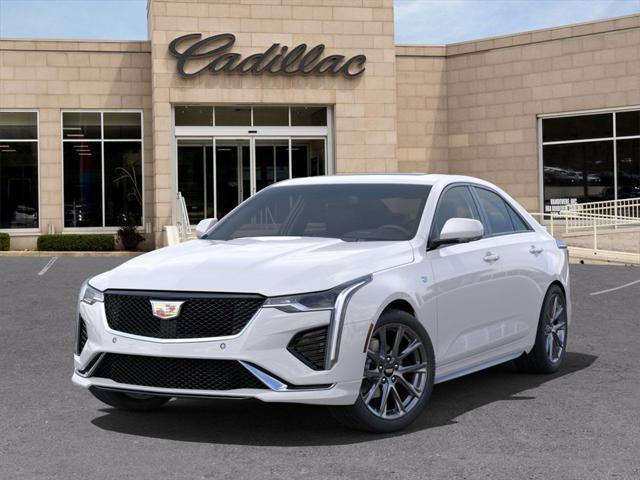 new 2025 Cadillac CT4 car, priced at $48,264