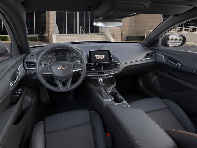 new 2025 Cadillac CT4 car, priced at $49,032