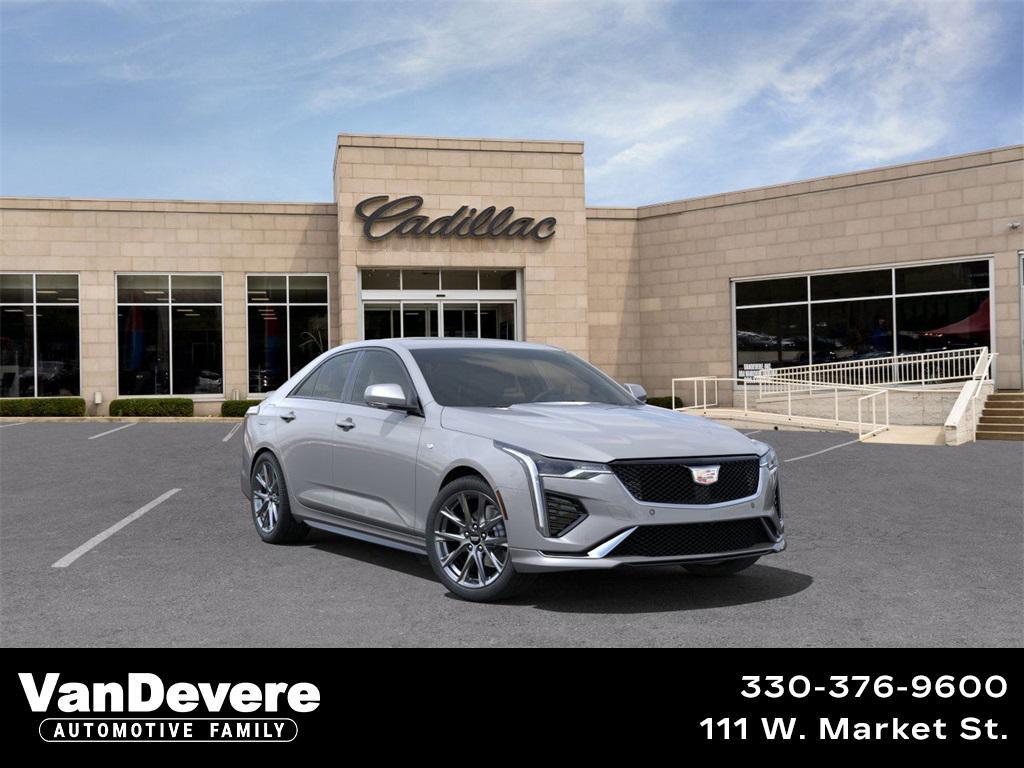 new 2025 Cadillac CT4 car, priced at $49,543