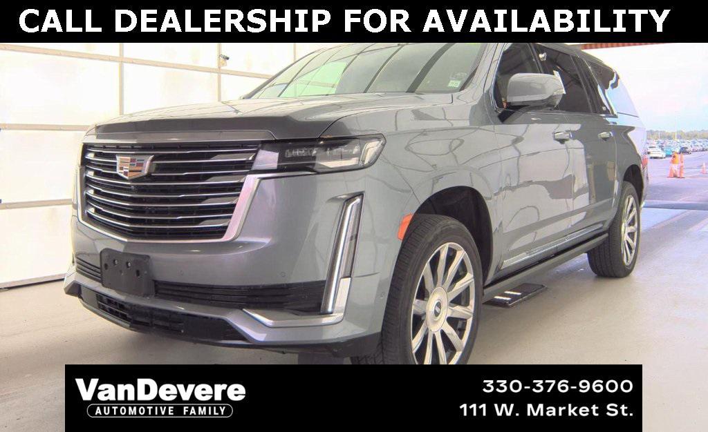 used 2022 Cadillac Escalade ESV car, priced at $68,980