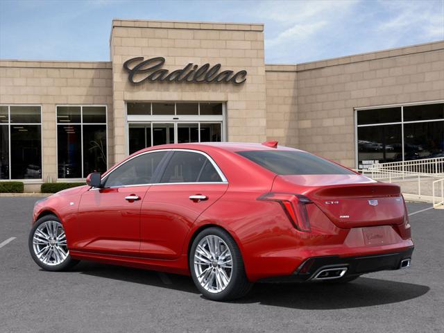 new 2025 Cadillac CT4 car, priced at $48,922