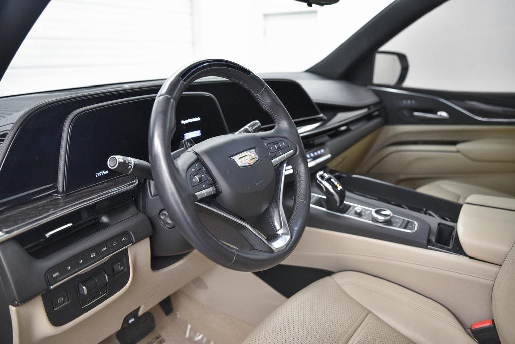 used 2023 Cadillac Escalade car, priced at $72,480