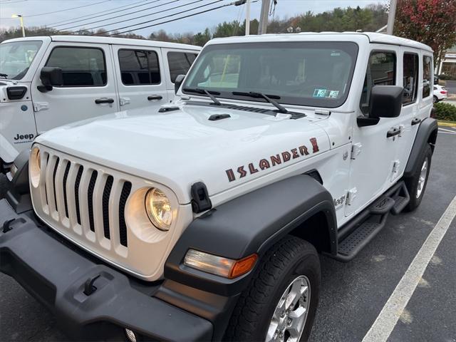 used 2021 Jeep Wrangler Unlimited car, priced at $34,000