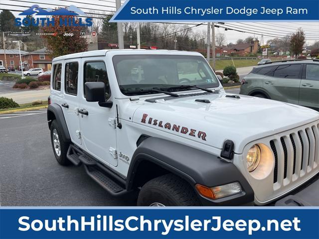 used 2021 Jeep Wrangler Unlimited car, priced at $34,000