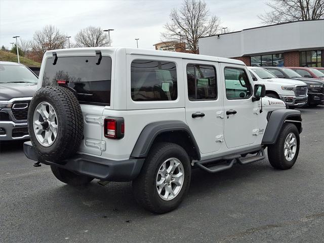 used 2021 Jeep Wrangler Unlimited car, priced at $30,000