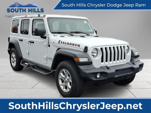 used 2021 Jeep Wrangler Unlimited car, priced at $30,700